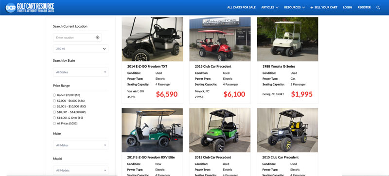 condor golf carts